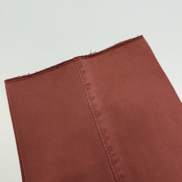 Orvis Pants Mens 34 Rust Surf Washed Cotton Chino Unfinished Hem Straight Leg - Picture 9 of 10